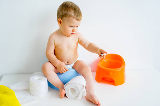 Cloth nappies make it easier for children to use the toilet